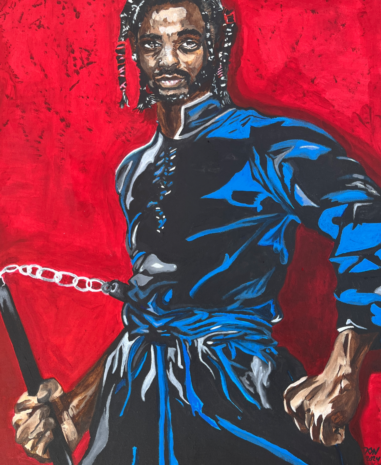 KUNGFU KENNY (Original Painting)