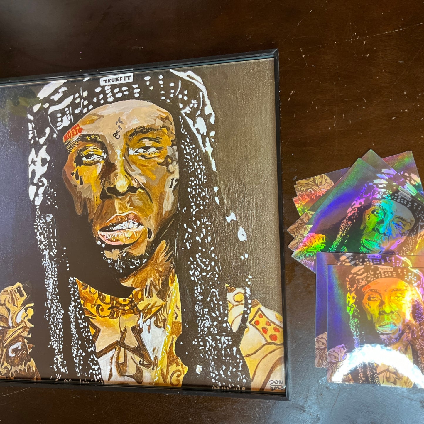 “WEEZY” Holo Sticker (sticker only) ✨