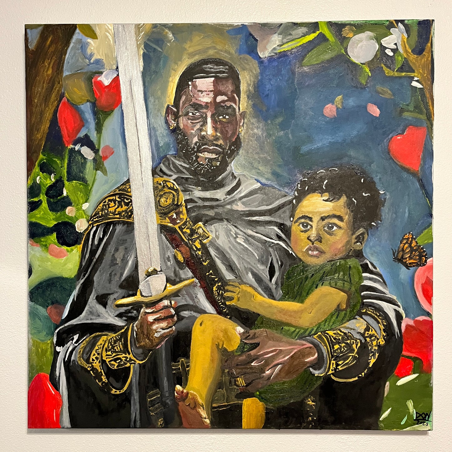 WARRIOR AT THE GARDEN