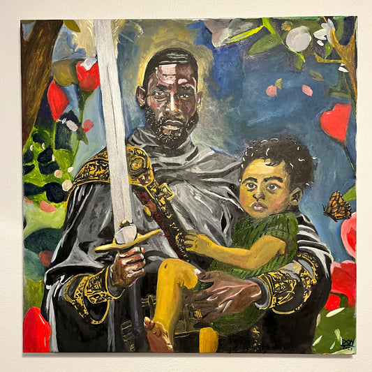 WARRIOR AT THE GARDEN