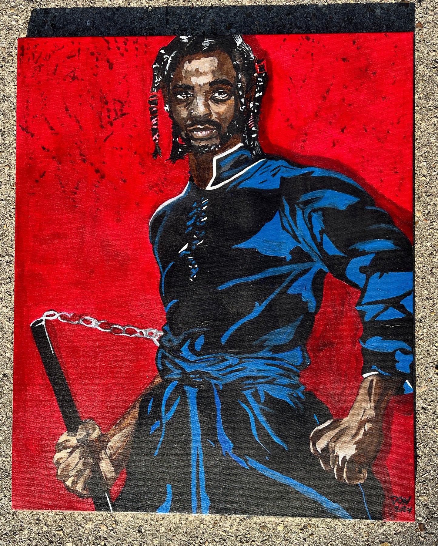 KUNGFU KENNY (Original Painting)