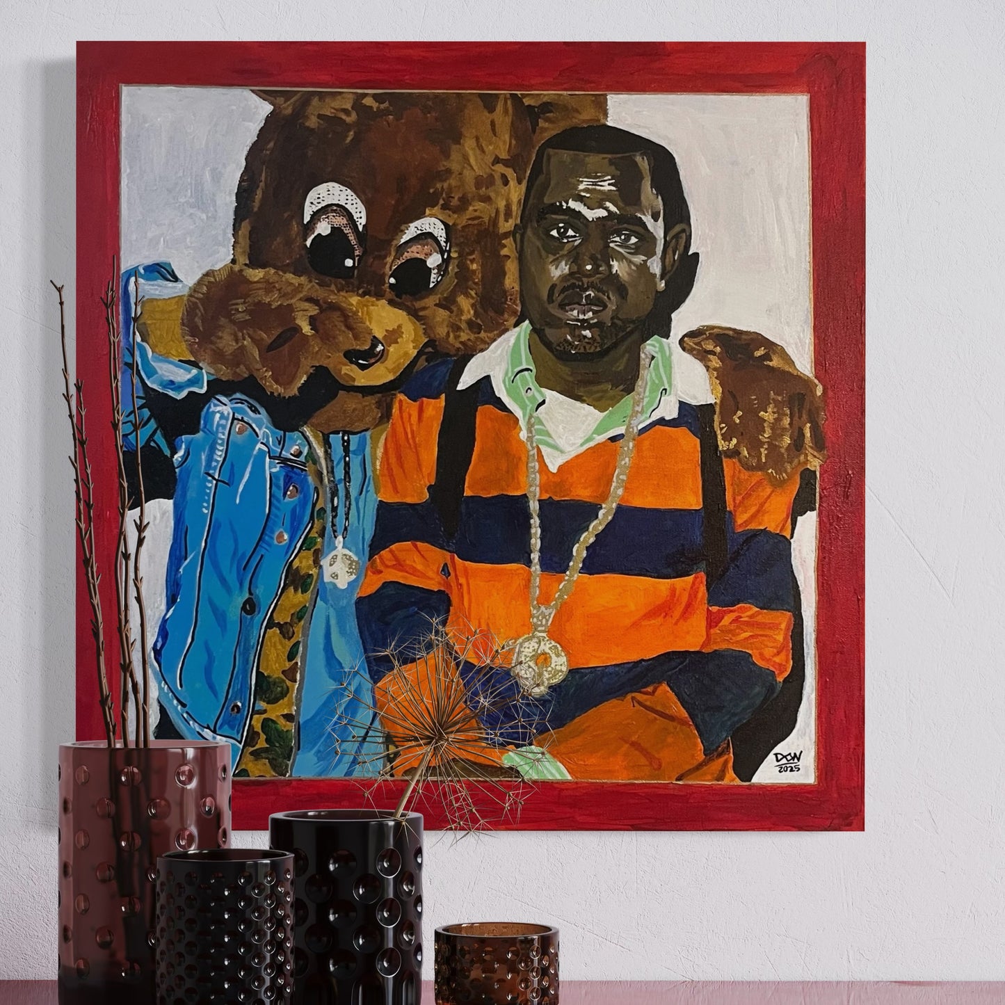 "POLO YE" Canvas Print 20x20″