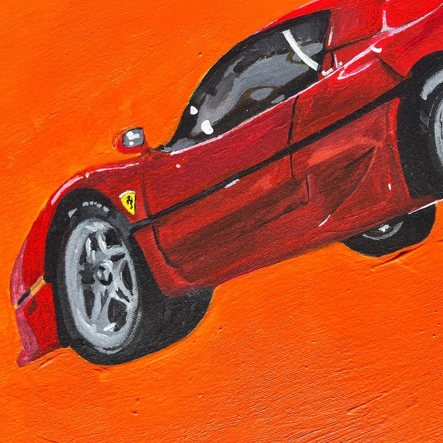 FERRARI AMBITIONZ (Original Painting)