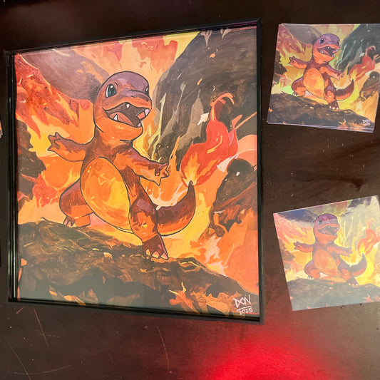 “EMBERS” Holo Sticker (sticker only) ✨