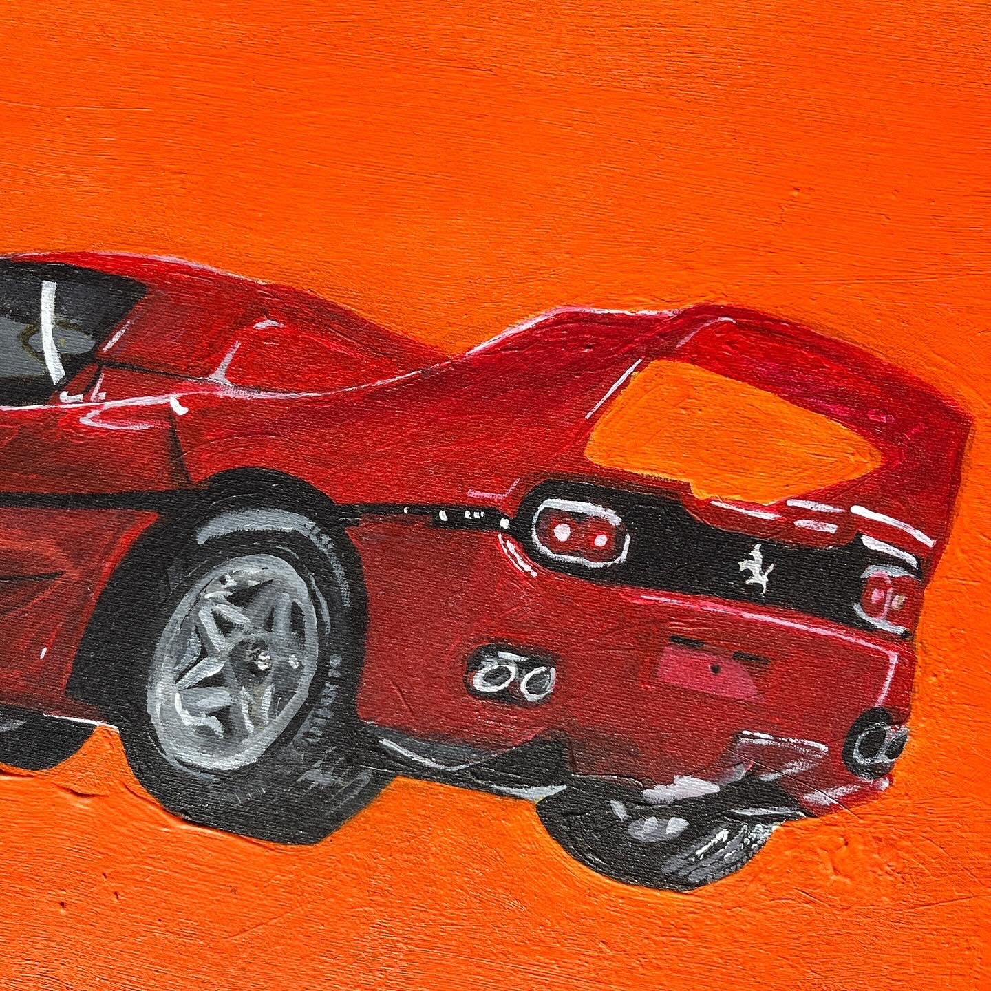 FERRARI AMBITIONZ (Original Painting)