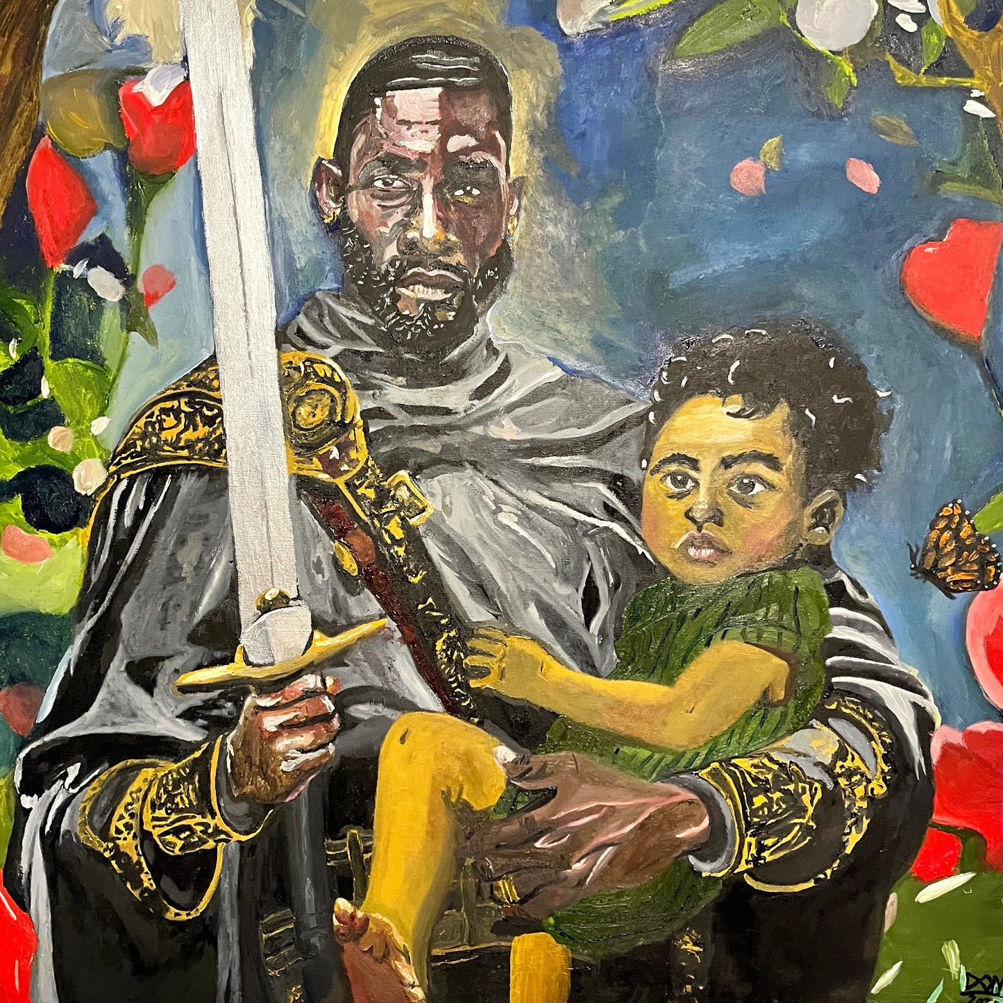 WARRIOR AT THE GARDEN